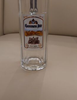 Glashumpen mit Zinndeckel Hannen Alt - Neuss