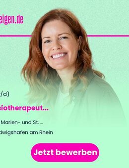 Physiotherapeut (m/w/d) - Ludwigshafen (Rhein)