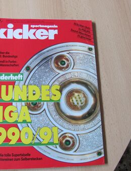 Sportmagazin Kicker 1990/91 - Lehrte