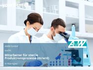 Mitarbeiter für sterile Produktionsprozesse (m/w/d) - Warngau