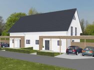 Neubau-Doppelhaushälfte in ökologischer Holzbauweise mit Garten & Carport – familienfreundlich wohnen in Lübbecke-Nettelstedt - Lübbecke