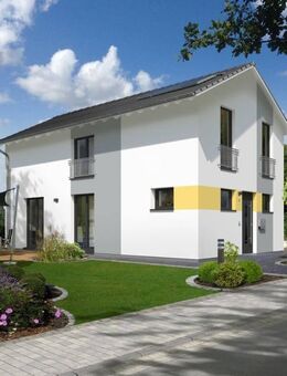Dein Traumhaus kann auch auf einem kleinen Grundstück errichtet werden - es bleibt genug Platz für Garage, Terrasse & Garten - Saulheim