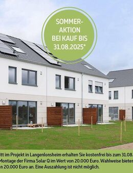 Hermann Immobilien: Photovoltaikanlage gratis* (RMH D2) - Langenlonsheim