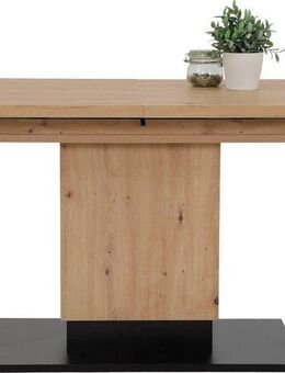 HELA Säulen-Esstisch Lorena T, ausziehbar 120-180 cm