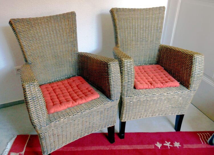 2 hochwertige Rattan Sessel - Simmerath