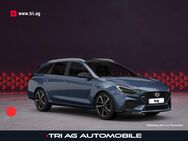 Hyundai i30, 1.5 T-GDI N Line Hybrid Sailing Blue Mineraleffekt, Jahr 2022 - Kippenheim