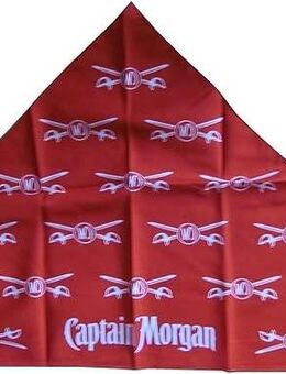 Captain Morgan - Halstuch - Bandana - 70 x 35 cm - Doberschütz