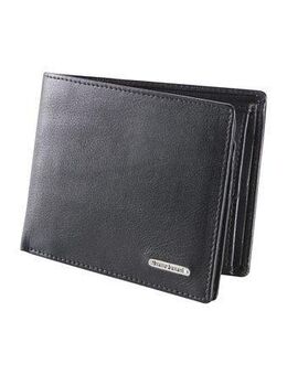 Bruno Banani Geldbörse, aus Leder mit Logo Plakette