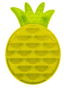 Modern Living Brasilia Schleckmatte Ananas - ca. L 30 x B 20 x H 2,7 cm