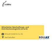 Mitarbeiter Beschaffungs- und Distributionslogistik (m/w/d) - Bad Salzuflen