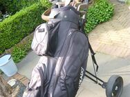 Golf-Ausrüstung komplett für Herren Trolly+Bag mit kompletten Schlägersatz
