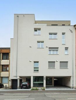 Exklusive 3-Zimmer Neubauwohnung mit Balkon und Tiefgaragenstellplatz in Lörrach-Stetten - Lörrach