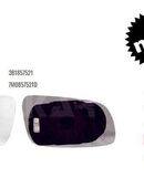SPIEGELGLAS LINKS BEHEIZBAR ASPHÄ SEAT ALHAMBRA 7V8 7M0857521 NEW in 44319