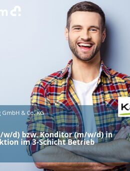 Bäcker (m/w/d) bzw. Konditor (m/w/d) in der Produktion im 3-Schicht Betrieb - Schwabach