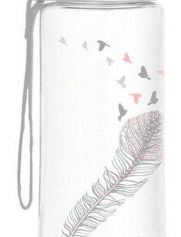 equa Trinkflasche Equa Kids Birds, Tritankunststoff, Inhalt 600 ml