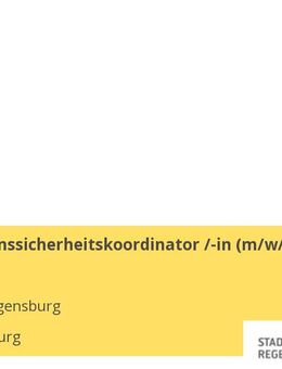 Informationssicherheitskoordinator /-in (m/w/d) Klärwerk - Regensburg