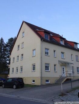 schöne 3- Raumwohnung in ruhiger Lage mit Zentrumsnähe - Radeberg