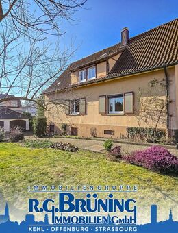 Zweifamilienhaus mit Geschichte auf der Insel in Kehl - Kehl