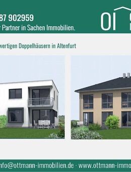 NEUBAU von modernen Doppelhäusern - Nürnberg