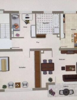 Geräumige helle 3 Zi. Wohnung in ruhiger schöner Lage in Cadolzburg! Kleine Anlage - Cadolzburg