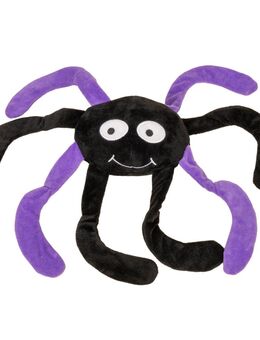 TIAKI Hundespielzeug Spinne - ca. L 35 x B 26 x H 7 cm