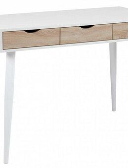 ACTONA GROUP Schreibtisch Neptun, Bürotisch, Arbeitstisch, mit 3 Schubladen, Breite 110 cm