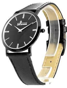 Watch-103 Design Watch, Leif Larsson, Armbanduhr, Damen Uhr, Herrenuhr, Schwarz - Lübeck