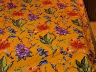 Wende Bettwäsche Textiles Vertrauen orange Kissen Decke Bezug Streifen Blumen - Essen