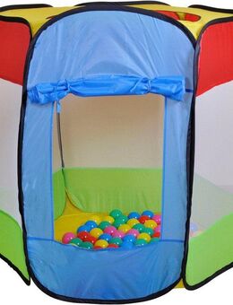 Knorrtoys® Spielzelt Bendix sechseckiges Zelt, Seitenwände aus Gaze