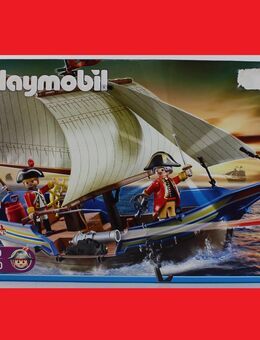 Neu Playmobil 5140 Rotrock-Kanonensegler Piratenschiff Schiff Boot Soldaten eol ungeöffnet - Gaggenau