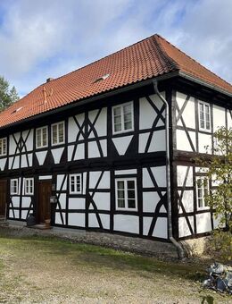 Wunderschöne frisch renovierte Fachwerk-Doppelhaushälfte in landschaftlich reizvoller Lage - Bad Gandersheim