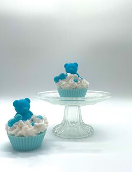 Duftkerze „Teddybear Cupcake“ Blue ❤️6,99€❤️ - Weimar