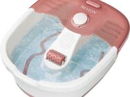 Revlon Fußbad RVFB7021PE, Set, 10-tlg., entspannende Sprudelmassage inklusive Pediküre Set