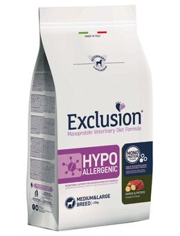 Exclusion Diet Hypoallergenic Medium/Large Adult mit Pferd & Kartoffel - 2 kg