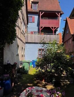 Traumlage in der Altstadt von Dinkelsbühl - beeindruckendes, freistehendes Altstadthaus, GARTEN ! - Dinkelsbühl