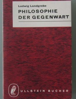 Ludwig Landgrebe: Philosophie der Gegenwart (1958) - Münster