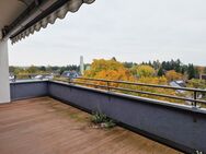 WOW...Penthouse mit Dachterrasse, Luxus EBK, 4 Zimmer, Aufzug, Blick bis zur Burg und Alte Veste - Fürth