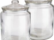 APS Vorratsglas Classic, Glas, (Set, 2-tlg), zum Dekorieren und Aufbewahren, 6 Liter