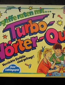 Turbo-Wörter-Quiz Unser Lieblingsspiel ab 8 J Buchstaben-Roulette 4,- - Flensburg