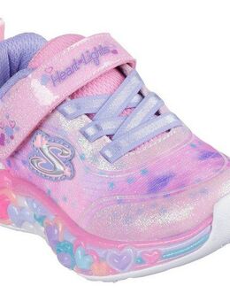 Skechers ETERNAL HEART LIGHTS Lauflernschuh, Blink,-Klettschuh mit Herz-Applikation, Größenschablone zum Download