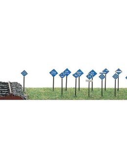 Sommerfeldt Fahrleitungssignaltafeln DB H0 Art. 101 - NEU - Ettlingen Zentrum