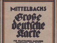 Mittelbachs Große deutsche Karte Nr. 9 ROSTOCK Maßstab 1:200.000 - Zeuthen