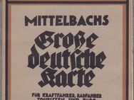 Mittelbachs Große deutsche Karte Nr. 9 ROSTOCK Maßstab 1:200.000 - Zeuthen