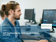 SAP-Sachbearbeiter Auftragsabwicklung (m/w/d) - Hamm