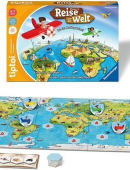 Ravensburger Spiel tiptoi® Unsere Reise um die Welt, Made in Europe