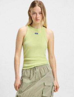 HUGO Blue Tanktop Easy Tank Stretch-Baumwolle, Slim Fit