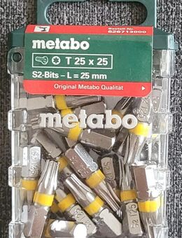 Metabo Bit-Box T25, 25 Stück. OVP. NEU. - Völklingen Zentrum
