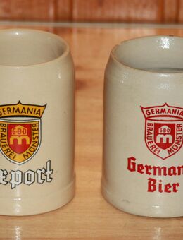 Germania Export Germania Bier Bierkrug 0.5 L Steinzeug Steingut Keramik - Borken
