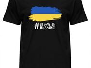 HANDMADE Solidarität Free Freiheit Ukraine T-Shirt alle Größen - Wuppertal