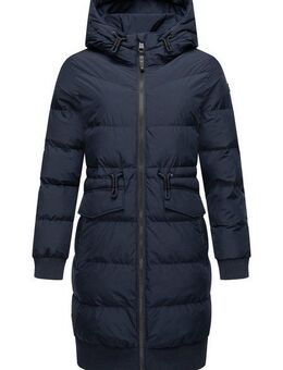 Ragwear Steppmantel Briosh Wasserdichter Damen Wintermantel mit Kapuze